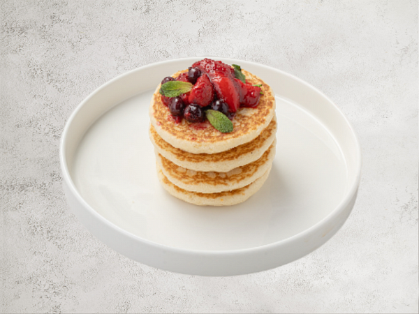 Стопка оладьев